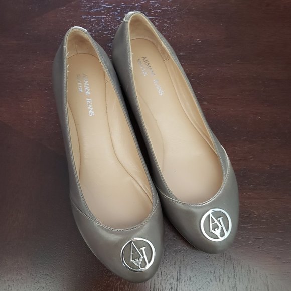 ARMANI JEANS Leather Flats - Picture 3 of 15